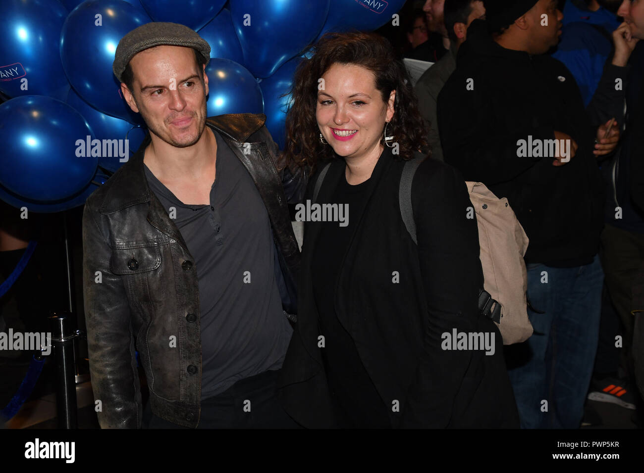 Londres, Royaume-Uni. 17 Oct, 2018. Andrew Scott assister à la société - Soirée d'ouverture au Gielgud Theatre, Londres, Royaume-Uni. 17 octobre 2018. Credit Photo : Alamy/Capital Live News Banque D'Images