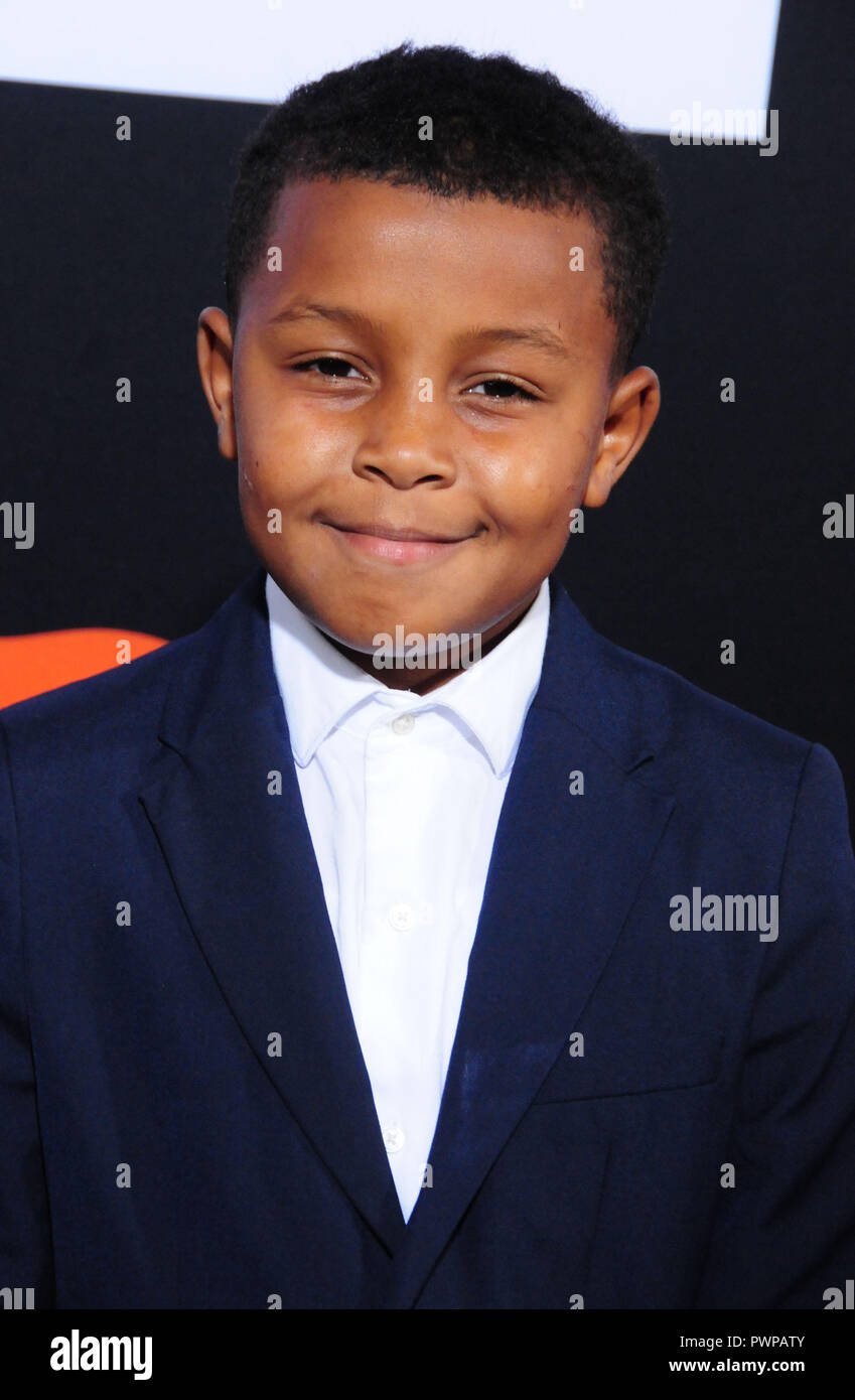 Hollywood, Californie, USA. 17 octobre, 2018. Nantambu acteur Jibrail assiste à Universal Pictures' 'Halloween' création le 17 octobre 2018 au Chinese Theatre à Hollywood, Californie. Photo de Barry King/Alamy Live News Banque D'Images