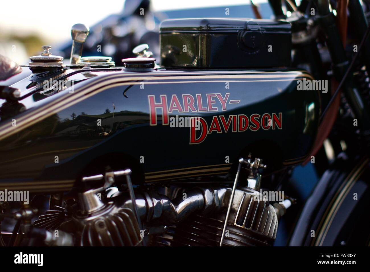 Old harley davidson logo Banque de photographies et d’images à haute ...