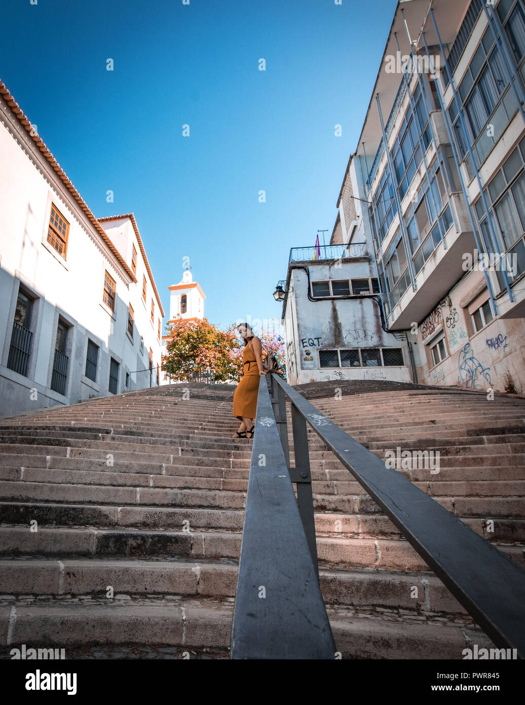 Escaliers Banque D'Images