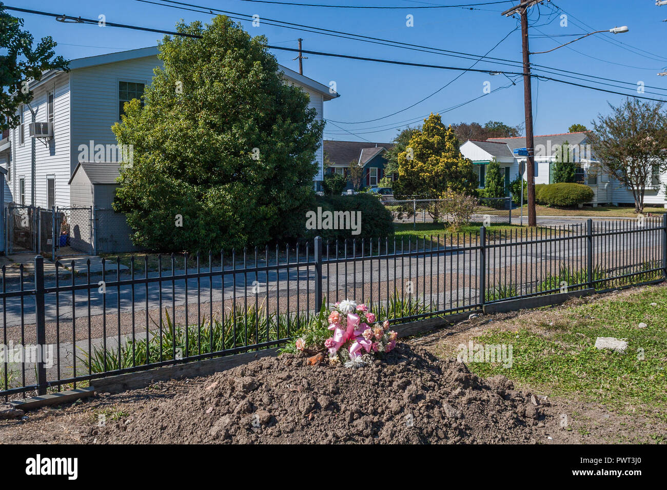 Cimetière de la Nouvelle Orléans Holt Banque D'Images