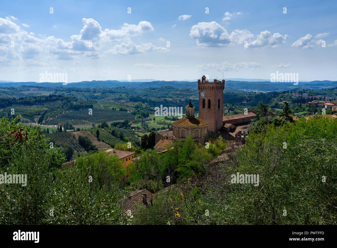 San Miniato,Toscane,Italie,Europe Banque D'Images