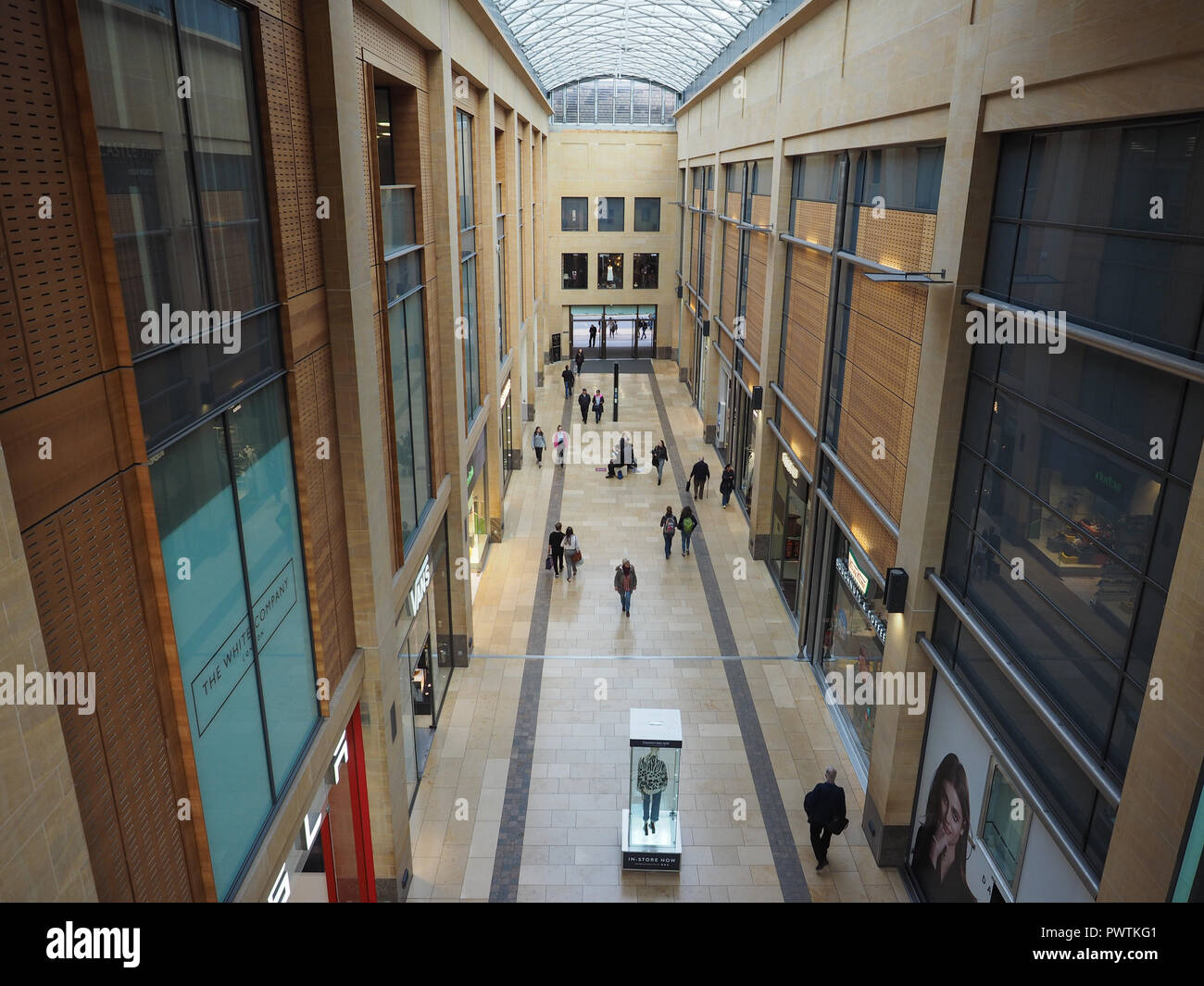 CAMBRIDGE, UK - CIRCA Octobre 2018 : le centre commercial Grand Arcade Banque D'Images