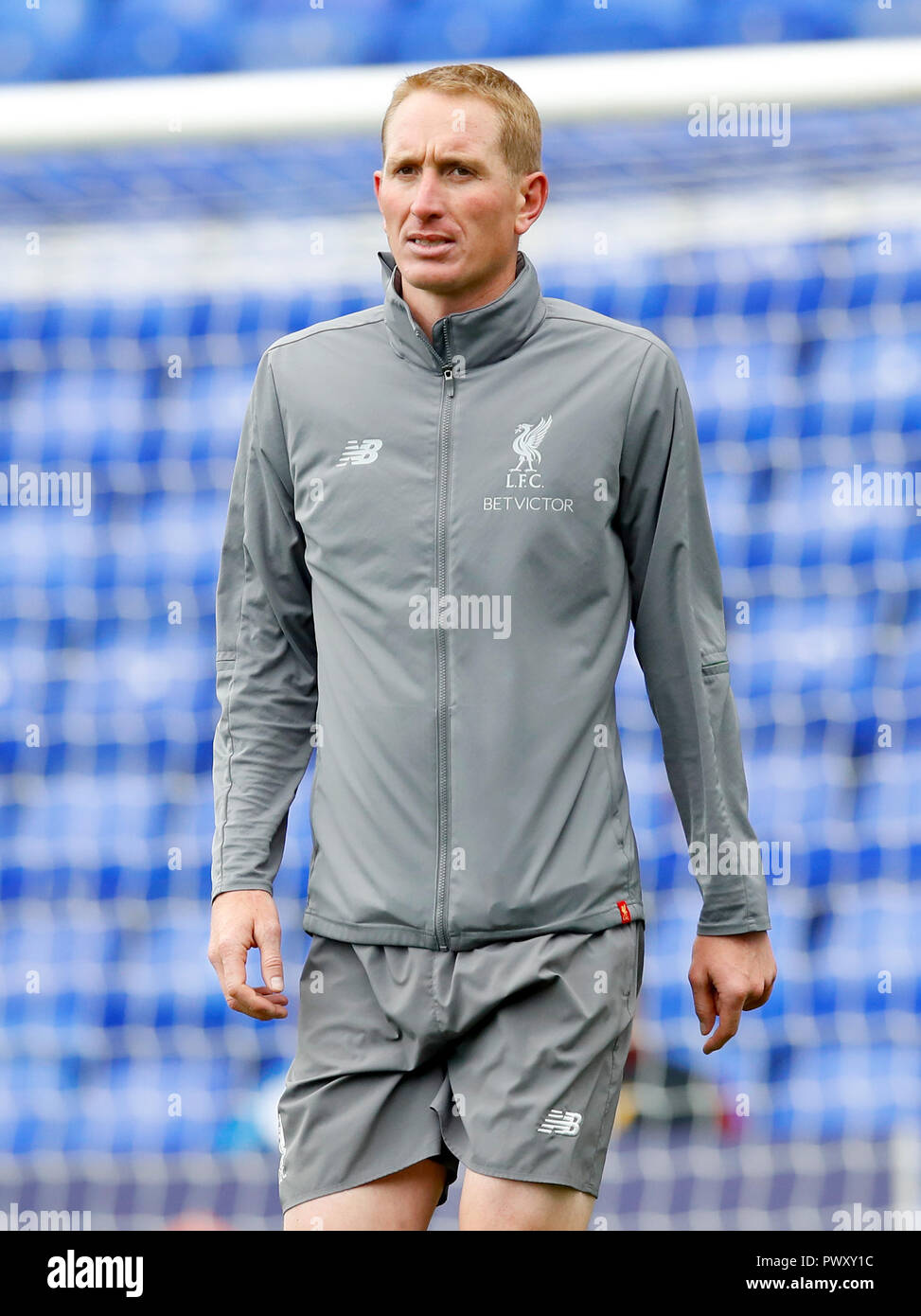 Liverpool Women manager intérimaire Chris Kirkland Banque D'Images