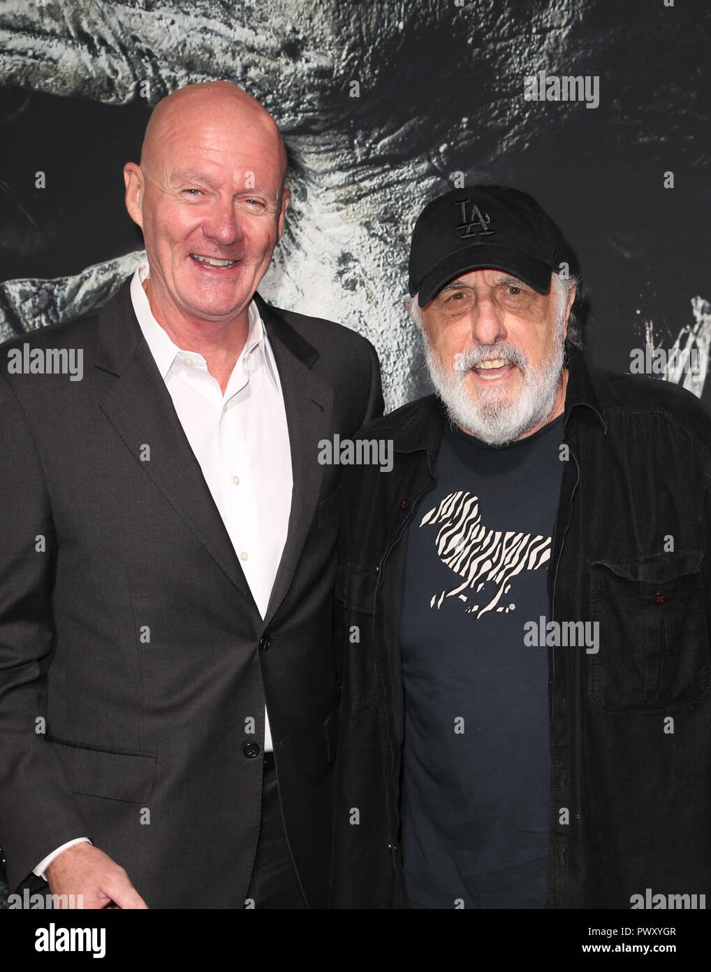 Hollywood, Californie, USA. 17 Oct, 2018. James Jude Courtney, Nick Castle, assiste à l'Universal Pictures' 'Halloween' en première mondiale au théâtre chinois de Grauman le 17 octobre 2018 à Hollywood, Californie. Credit : Faye Sadou/media/Alamy Punch Live News Banque D'Images