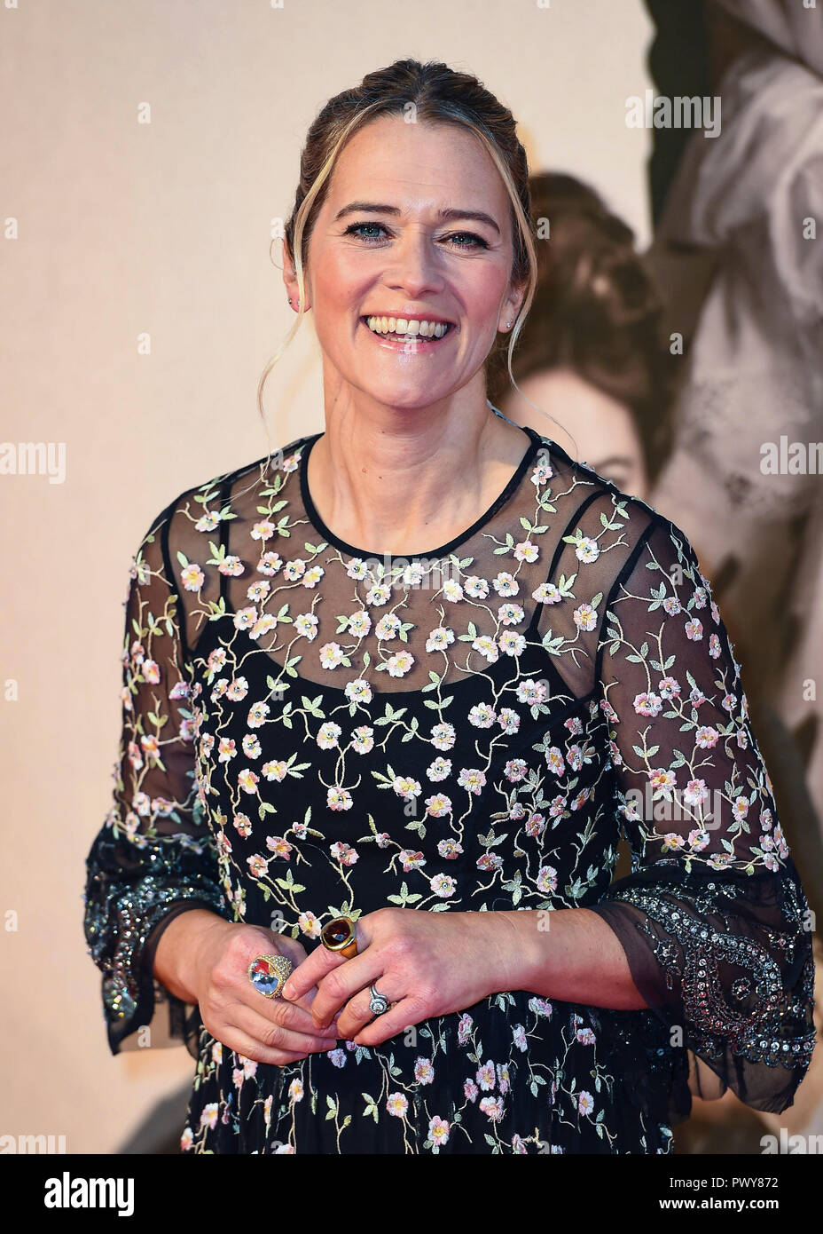 Londres, Royaume-Uni. 18 octobre, 2018. Edith Bowman assiste à la première UK de la 'Favorite' & American Express à la 62e Gala BFI London Film Festival le 18 octobre 2018 à Londres, en Angleterre. Crédit : Gary Mitchell, GMP Media/Alamy Live News Banque D'Images