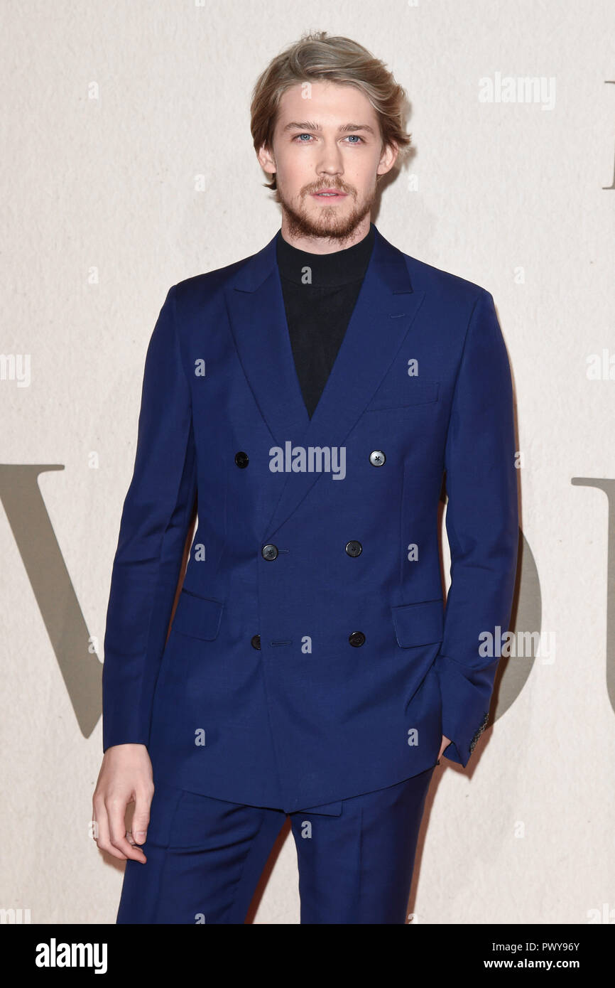 Londres, Royaume-Uni. 18 octobre 2018 : Joe Alwyn au London Film Festival de 'la Favorite' at the BFI South Bank, Londres. Photo : Steve Sav/Featureflash Crédit : Paul Smith/Alamy Live News Banque D'Images