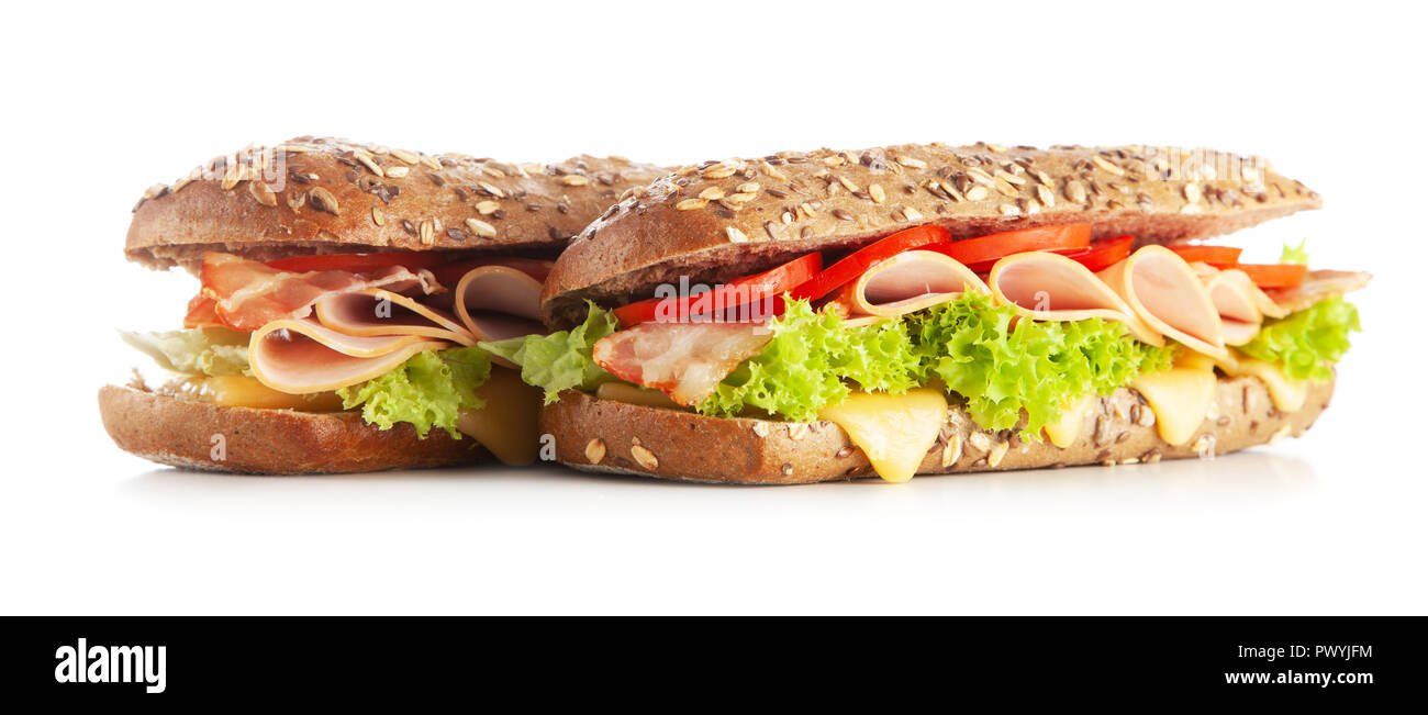 Sandwichs BLT classique Banque D'Images