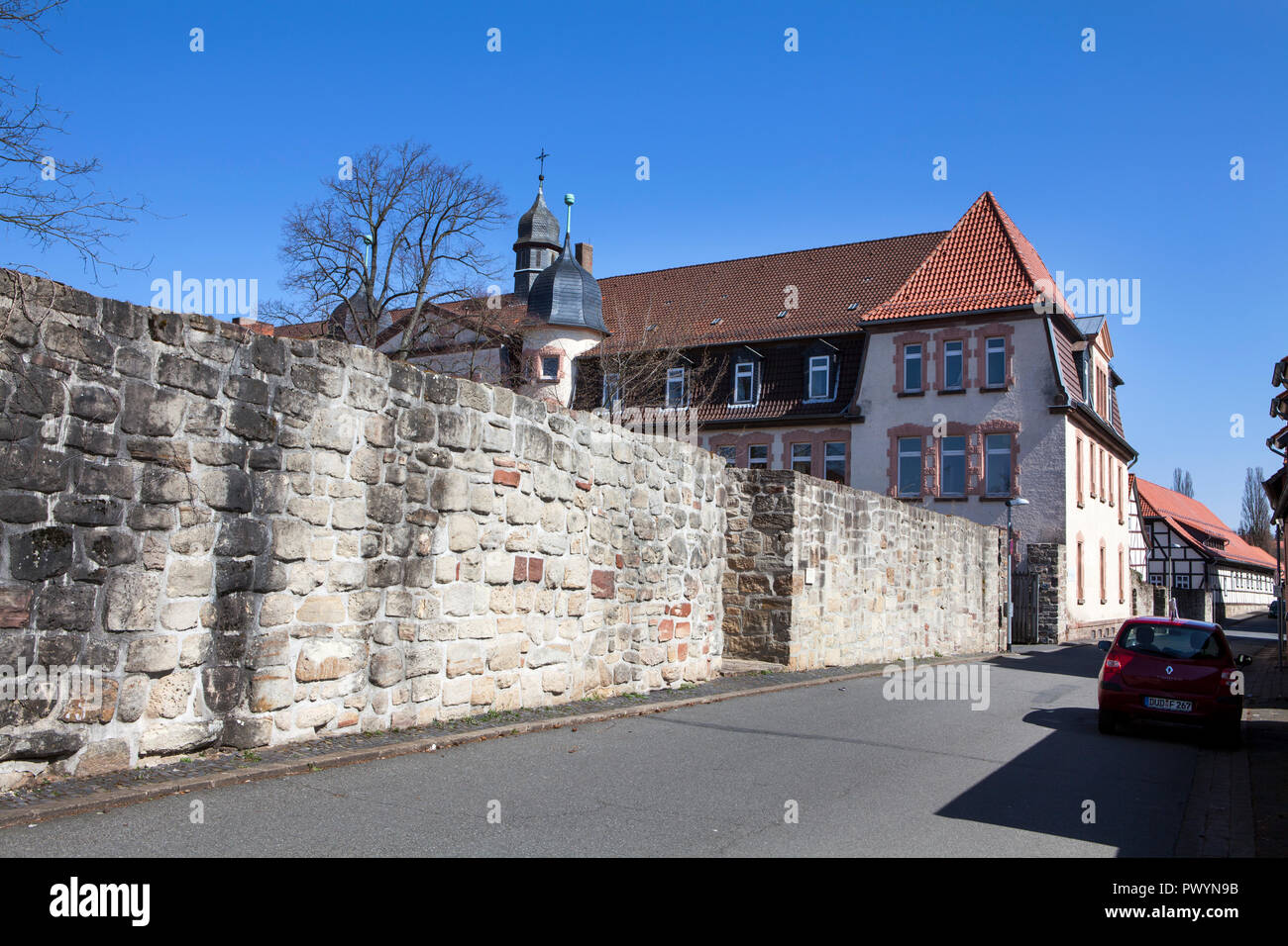 St.-Ursula school, Duderstadt, Basse-Saxe, Allemagne, Europe Banque D'Images