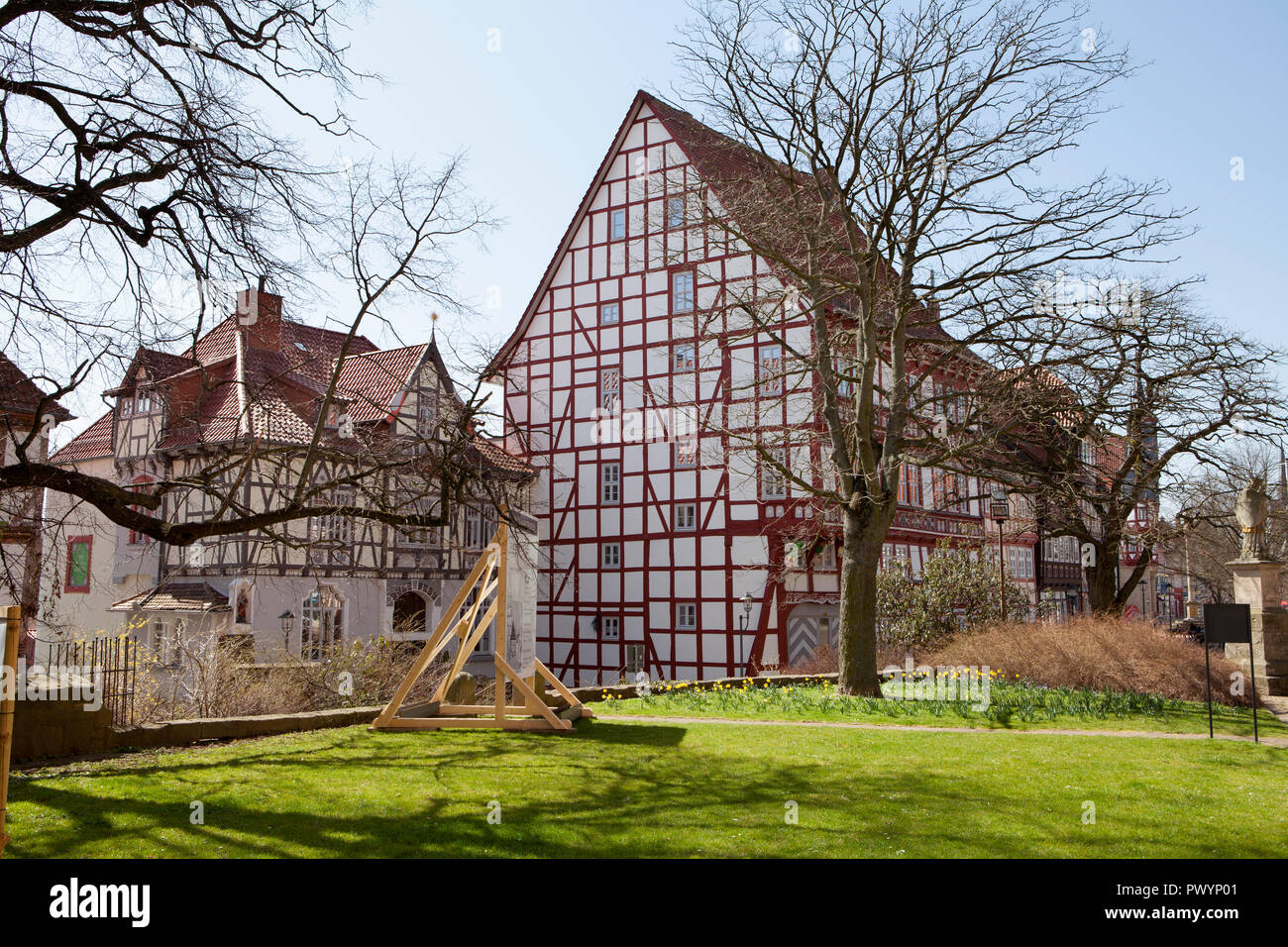Tabaluga House, Centre de thérapie, Fondation Duderstadt, Basse-Saxe, Allemagne, Europe Banque D'Images