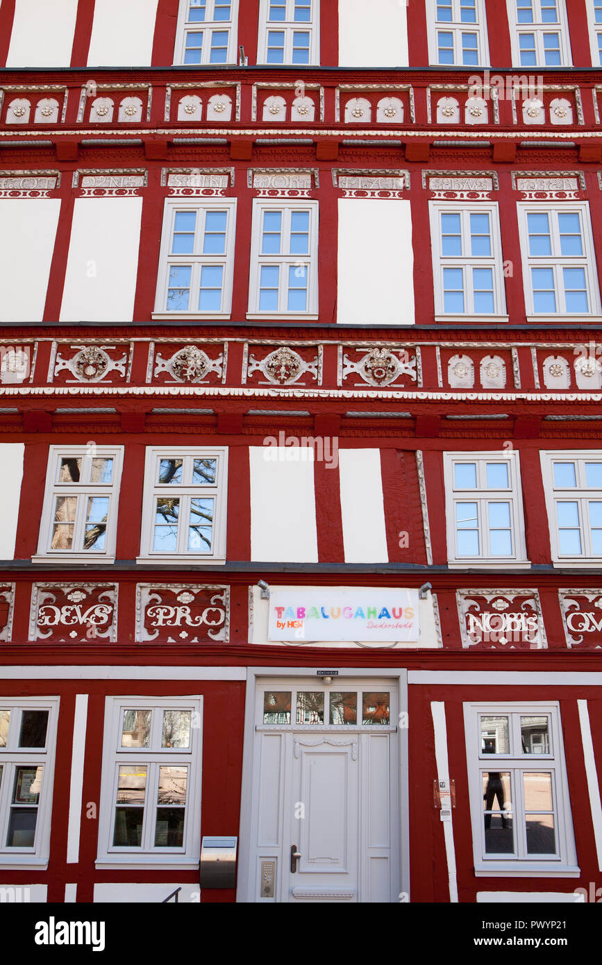 Tabaluga House, Centre de thérapie, Fondation Duderstadt, Basse-Saxe, Allemagne, Europe Banque D'Images