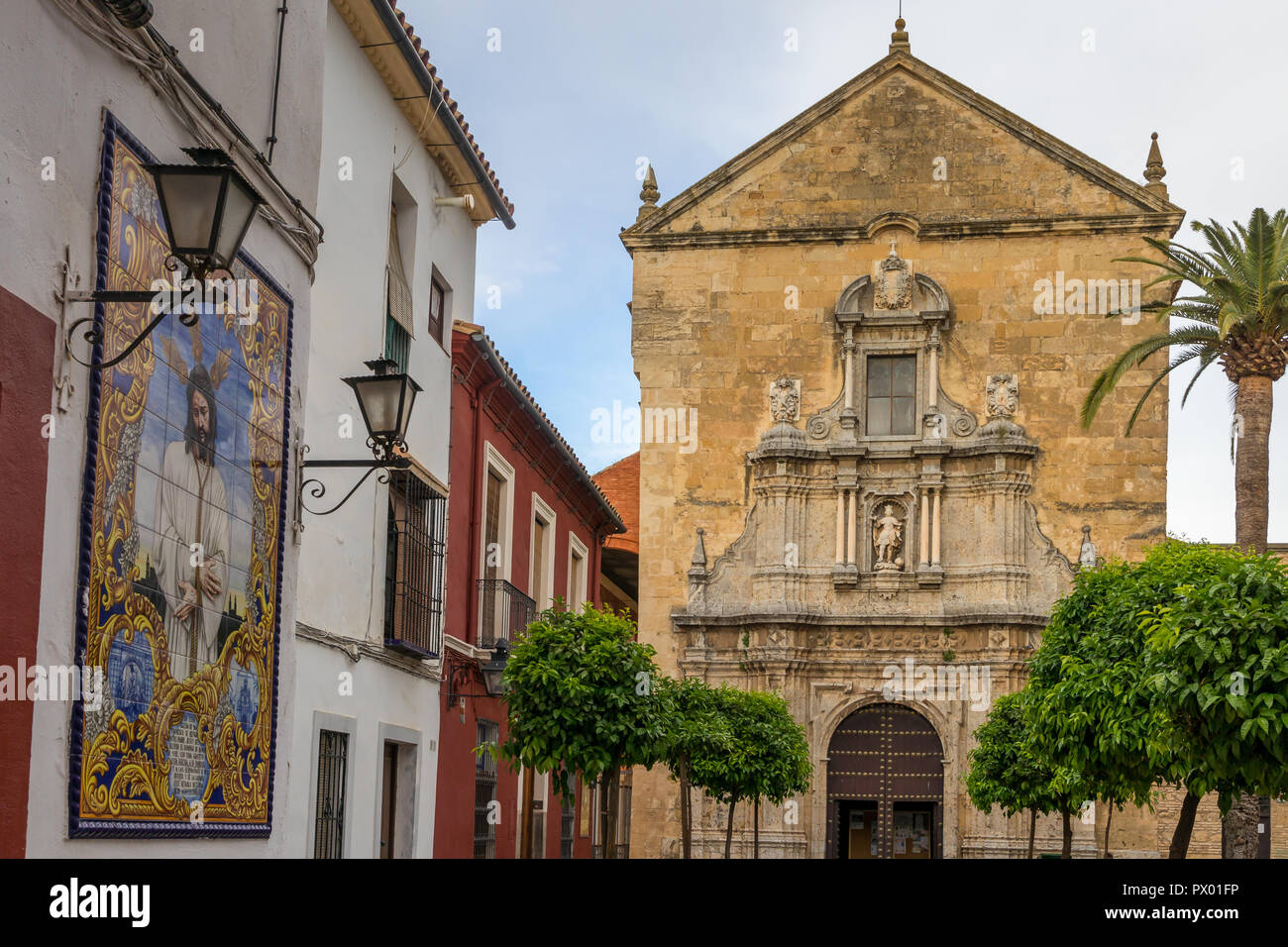 L'église de San Francisco, Cordoue, Andalousie, Espagne, Europe Banque D'Images