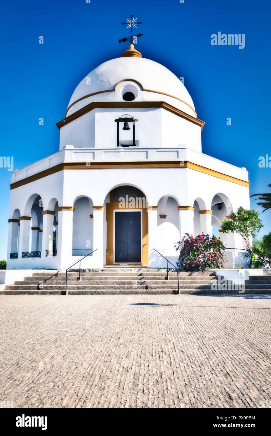 Ermitage de Santa Ana, à Chiclana de la Frontera, province de Cadiz, Espagne Banque D'Images