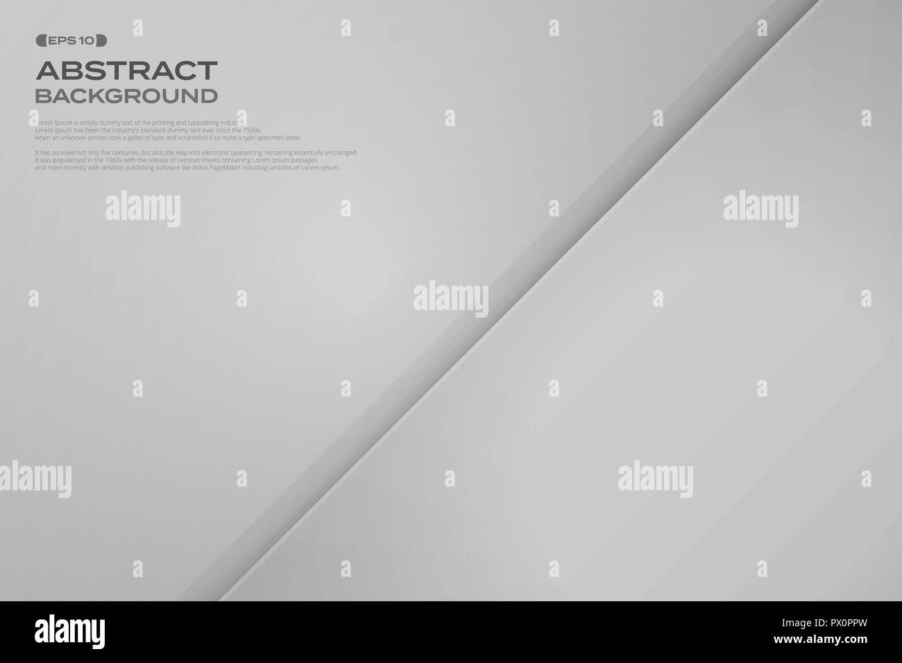 Modèle de présentation claire sur fond gris ombre. vector eps10 Illustration de Vecteur