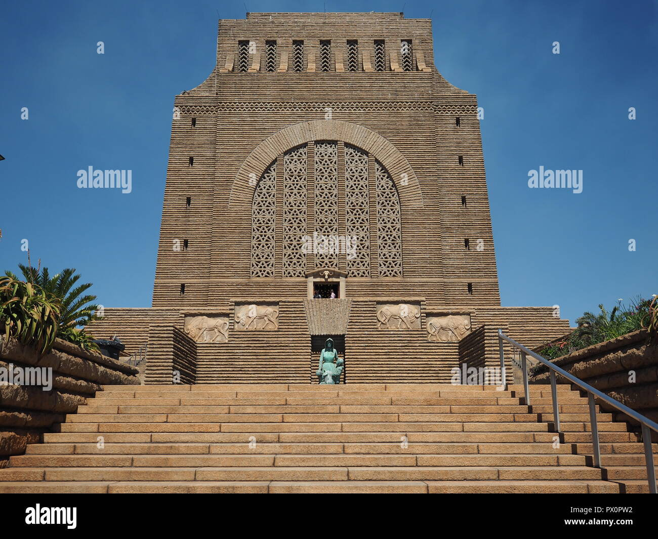 Le monument Voortrekker Afrique du Sud Banque D'Images