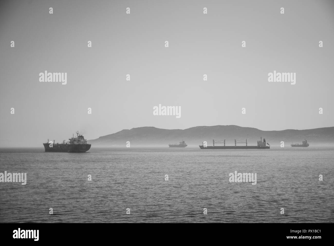 Se rendre à la mer, sentir la beauté et la magie de la Grèce Banque D'Images