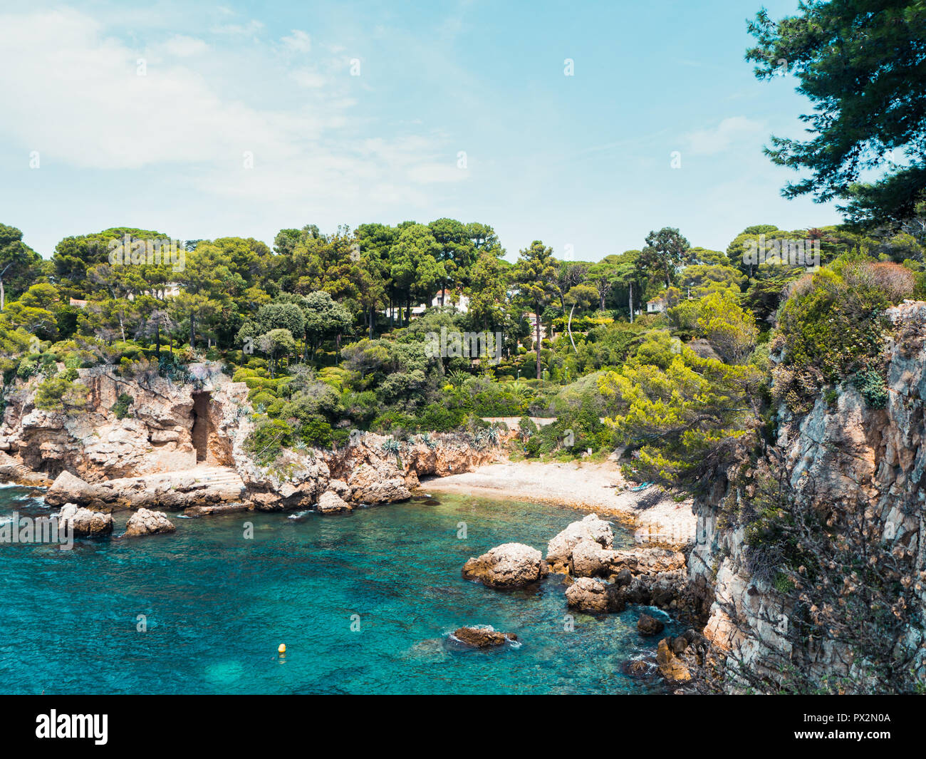 Le milliardaire Bay au Cap d'Antibes dans le sud de la France Banque D'Images