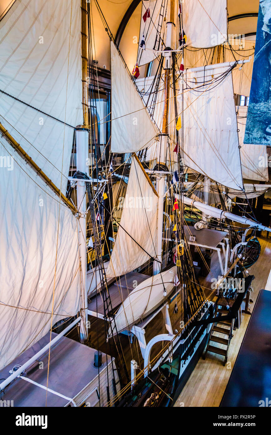 New Bedford Whaling Museum - New Bedford, Massachusetts, USA Banque D'Images