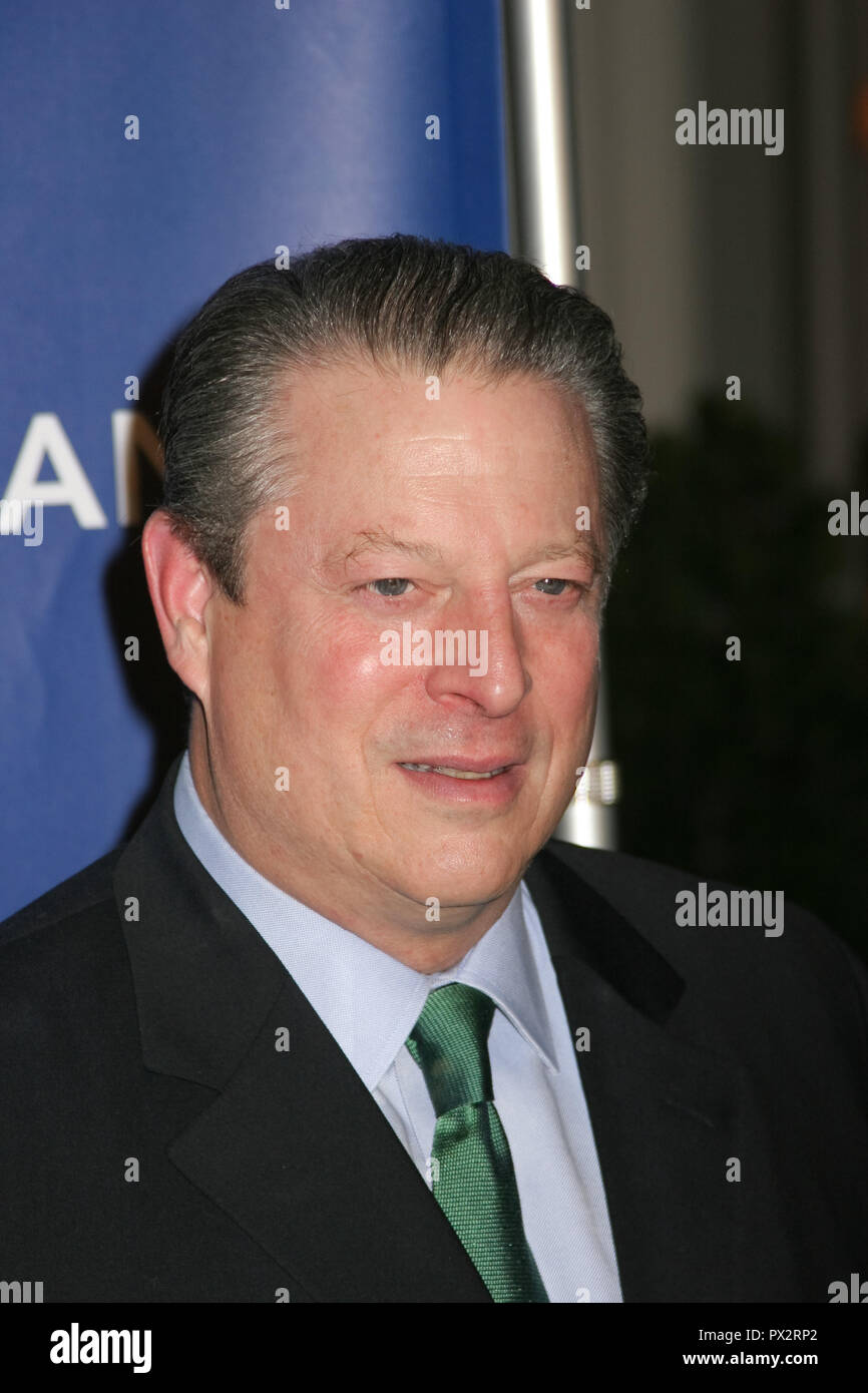 Al Gore 10/05/07 "La partenaire du Gala de remise des prix de l'Oceana' @ l'accueil d'Iéna & Michael King, Pacific Palisades Photo par Izumi Hasegawa/HNW / PictureLux 5 octobre 2007 Référence #  33686 006HNWPLX Banque D'Images