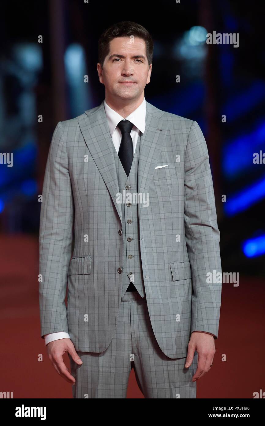 L'Italie, Rome, 18 Octobre 2018 : Festival du Film de Rome 2018, directeur appelle Goddard sur le tapis rouge pour le film "mauvaise fois au El Royale' Photo © Fabio Mazzarella/Sintesi/Alamy Live News Banque D'Images