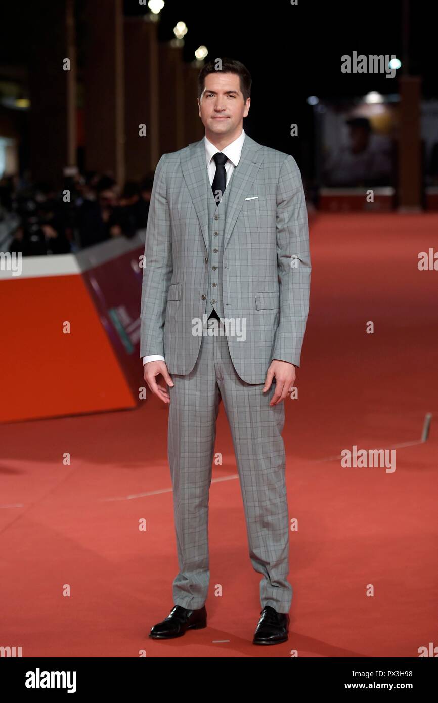 L'Italie, Rome, 18 Octobre 2018 : Festival du Film de Rome 2018, directeur appelle Goddard sur le tapis rouge pour le film "mauvaise fois au El Royale' Photo © Fabio Mazzarella/Sintesi/Alamy Live News Banque D'Images