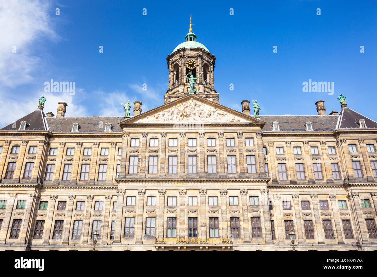 Palais Royal d'Amsterdam Koninklijk Paleis en place du Dam Amsterdam Amsterdam Pays-Bas Hollande centrale Europe de l'UE Banque D'Images