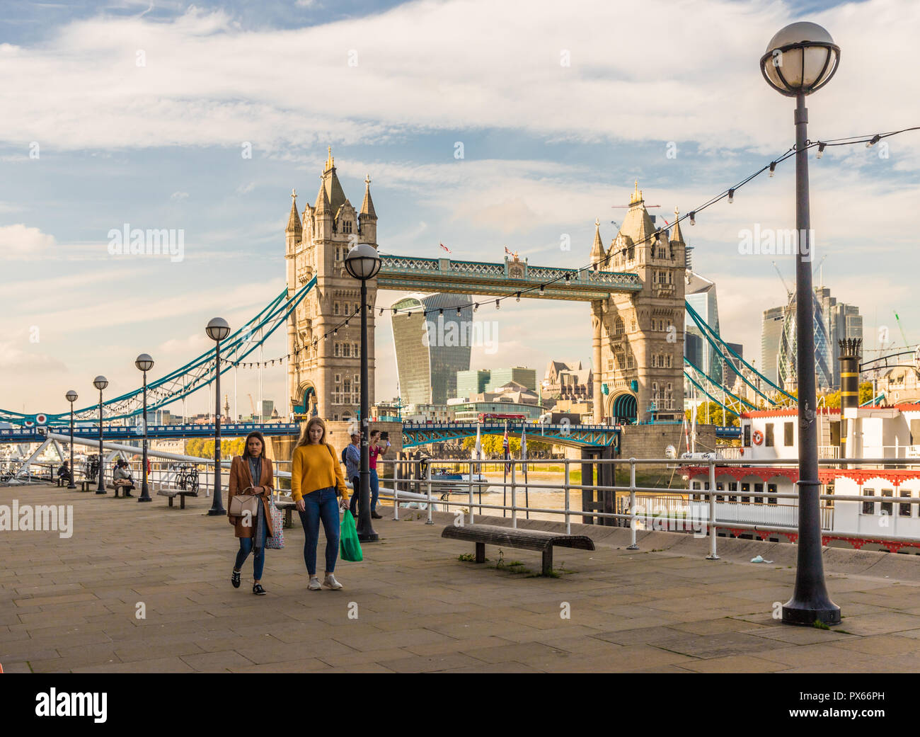 Une vue typique à Londres Banque D'Images