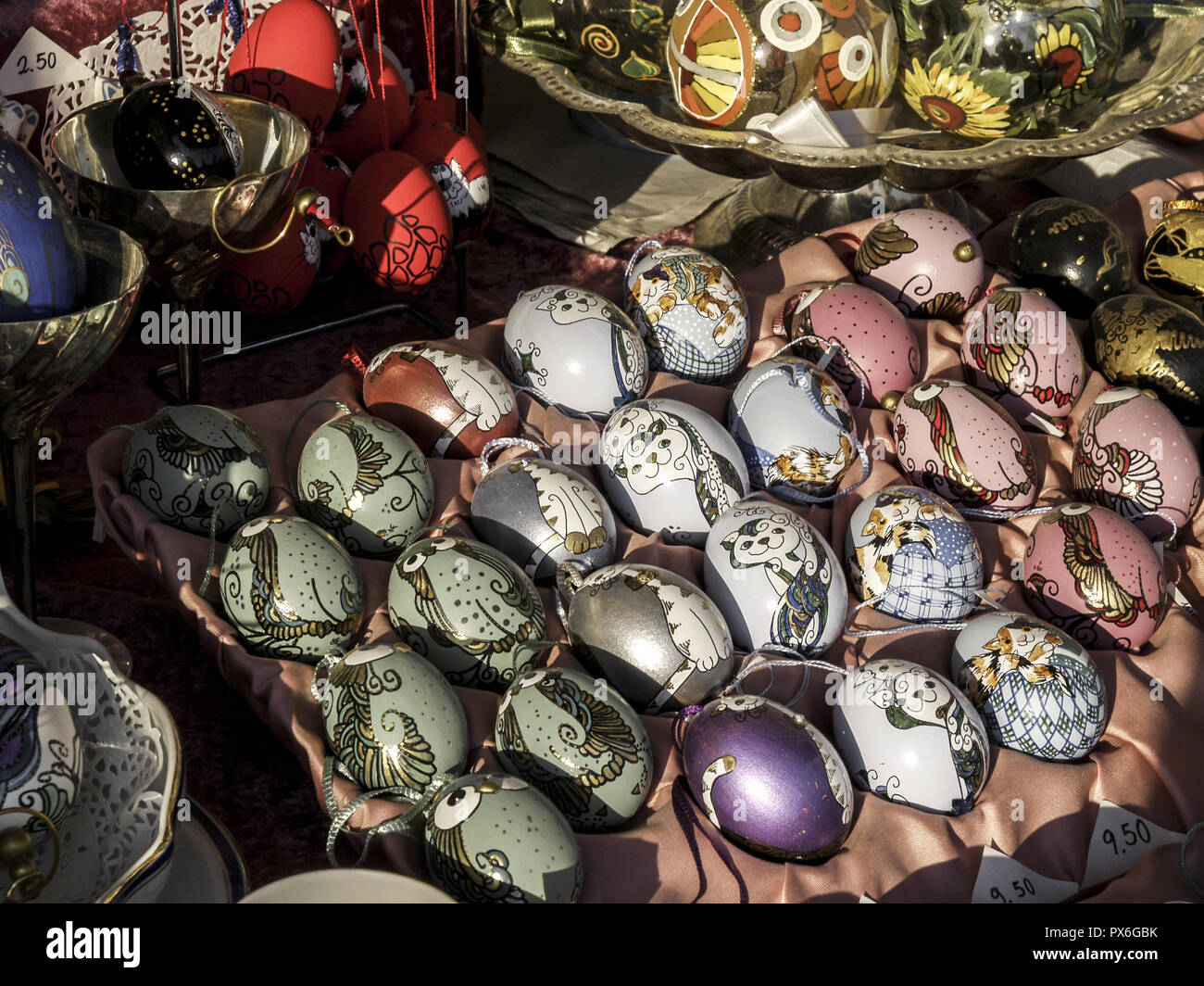 Vienne, marché de Pâques au château de Schönbrunn, l'Autriche, 13, district de Albacete. Banque D'Images