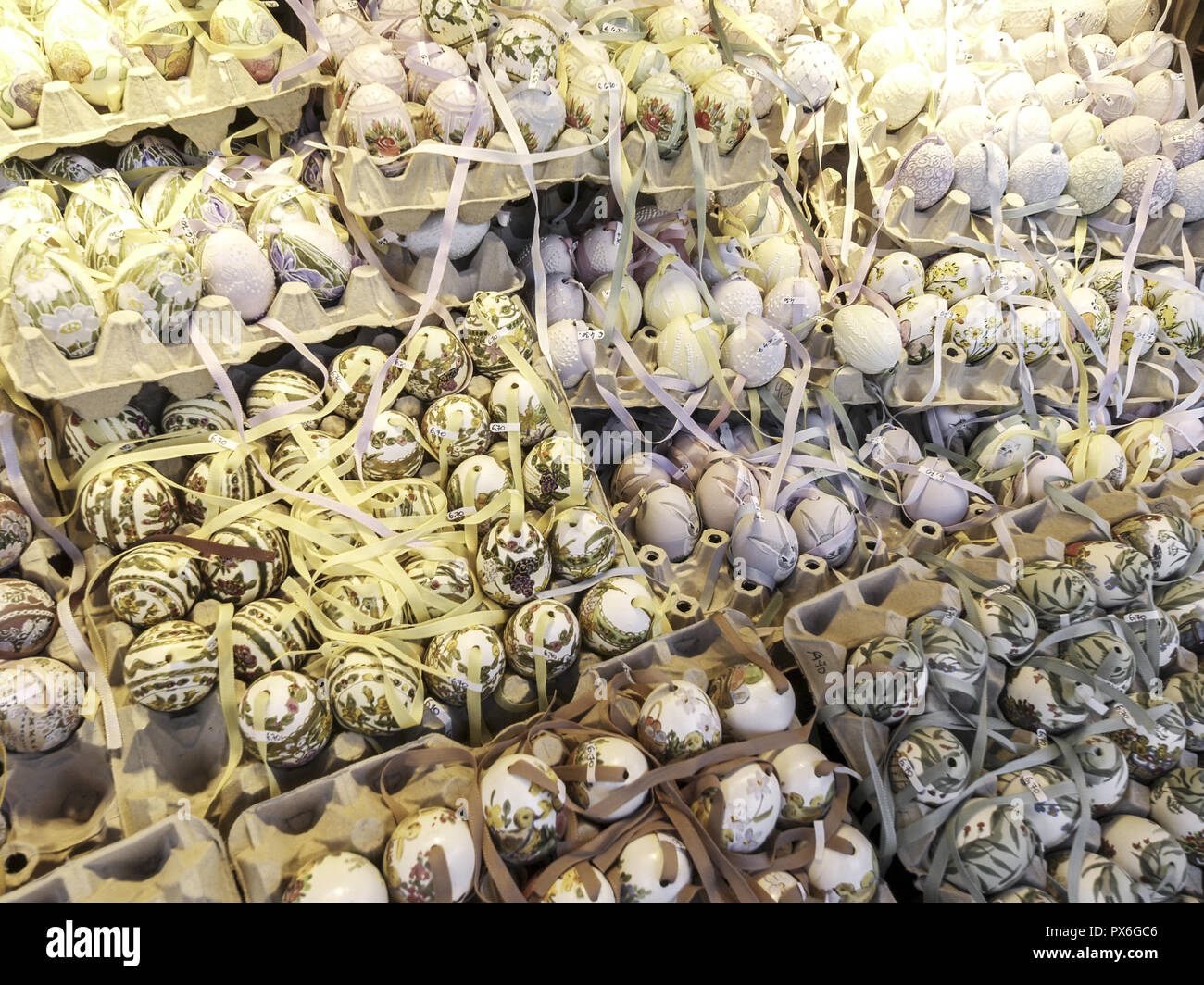 Vienne, marché de Pâques au château de Schönbrunn, l'Autriche, 13, district de Albacete. Banque D'Images