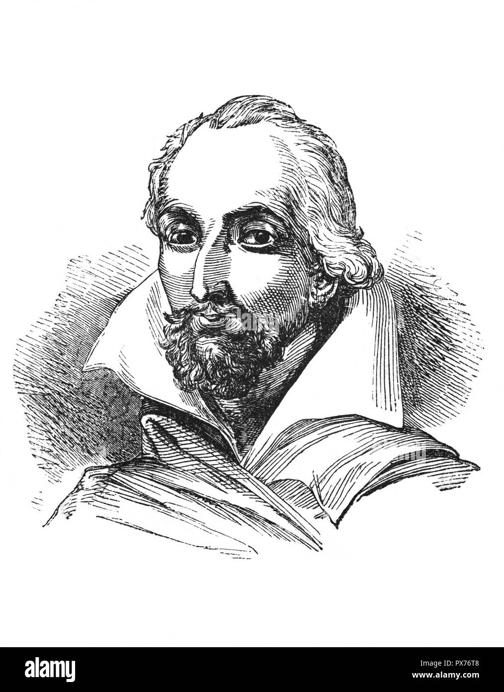 Samuel Daniel (1562-1619) était un poète et historien français, né près de Taunton dans le Somerset, le fils d'un maître de musique. Il a étudié à l'Université d'Oxford avant de devenir précepteur de la famille de Lord Herbert et plus tard d'autres membres de l'aristocratie. Il ouvrage traduit du latin à l'anglais, puis a commencé à publier sa propre prose et poésie. En 1603, il a reçu une nomination royale et produit une série de masques. Son travail et en particulier le format adopté pour les sonnets, il a été renvoyé au plus tard et seront reprises par les écrivains. Banque D'Images
