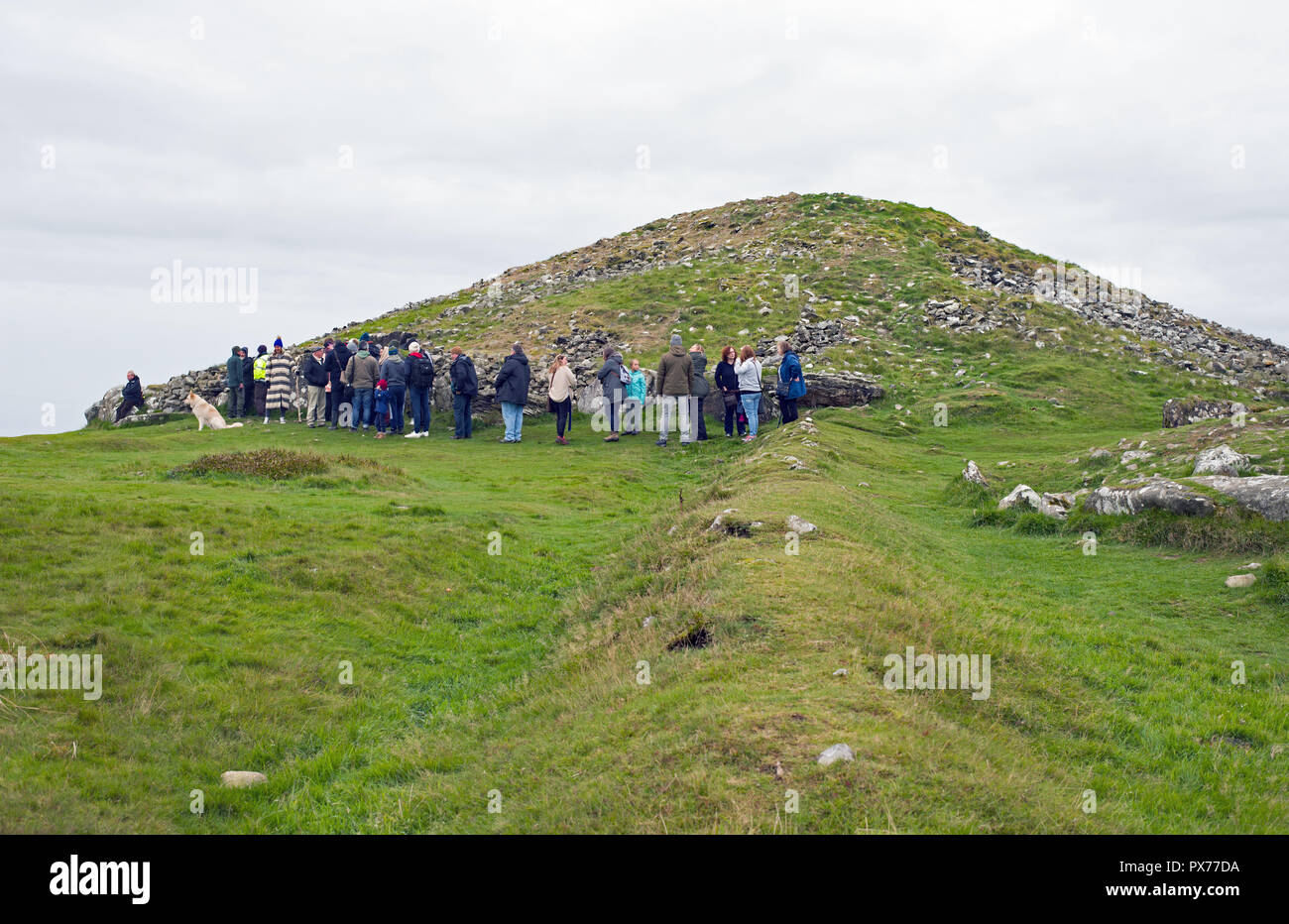 Loughcrew's Ancien Passage Tombs, Co Meath, Ireland Banque D'Images