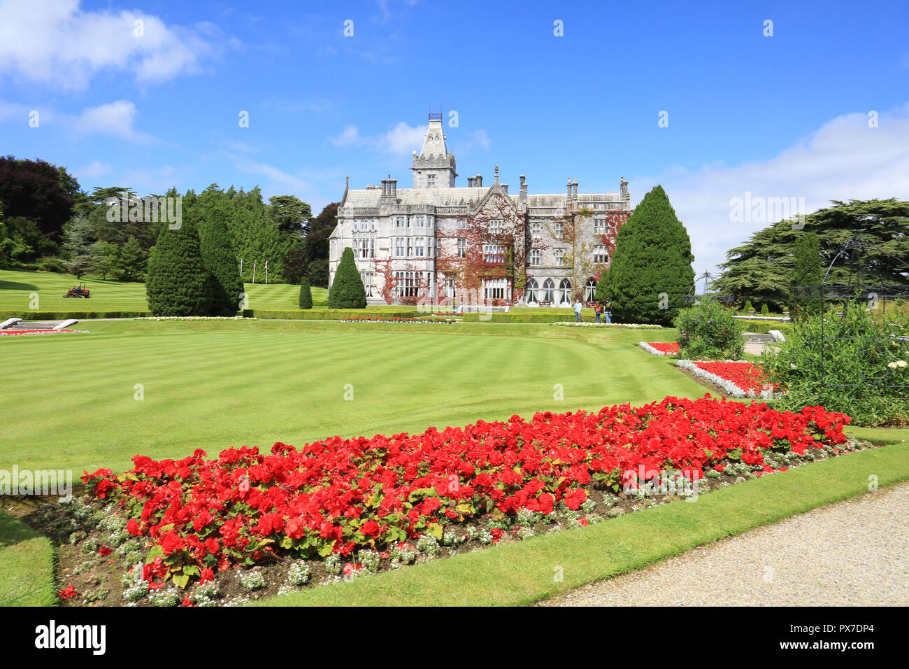 Stately Home irlandais maintenant adare golf, comté de Limerick, Irlande Banque D'Images