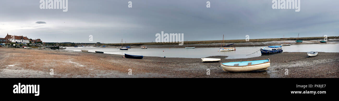 Ovaire staithe Burnham, Norfolk en Angleterre Banque D'Images