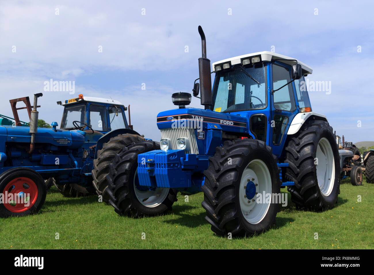 Tracteur Ford 7810 Banque D'Images