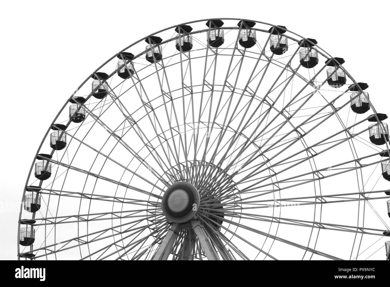 La grande roue sur le Jolly Roger sur le quai, attraction, Ocean City, New Jersey, USA Banque D'Images