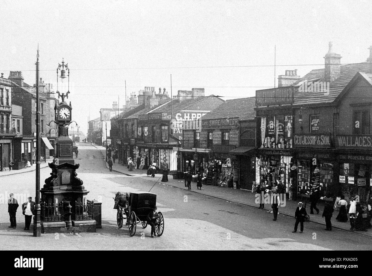 Au début des années 1900 Heckmondwike Banque D'Images