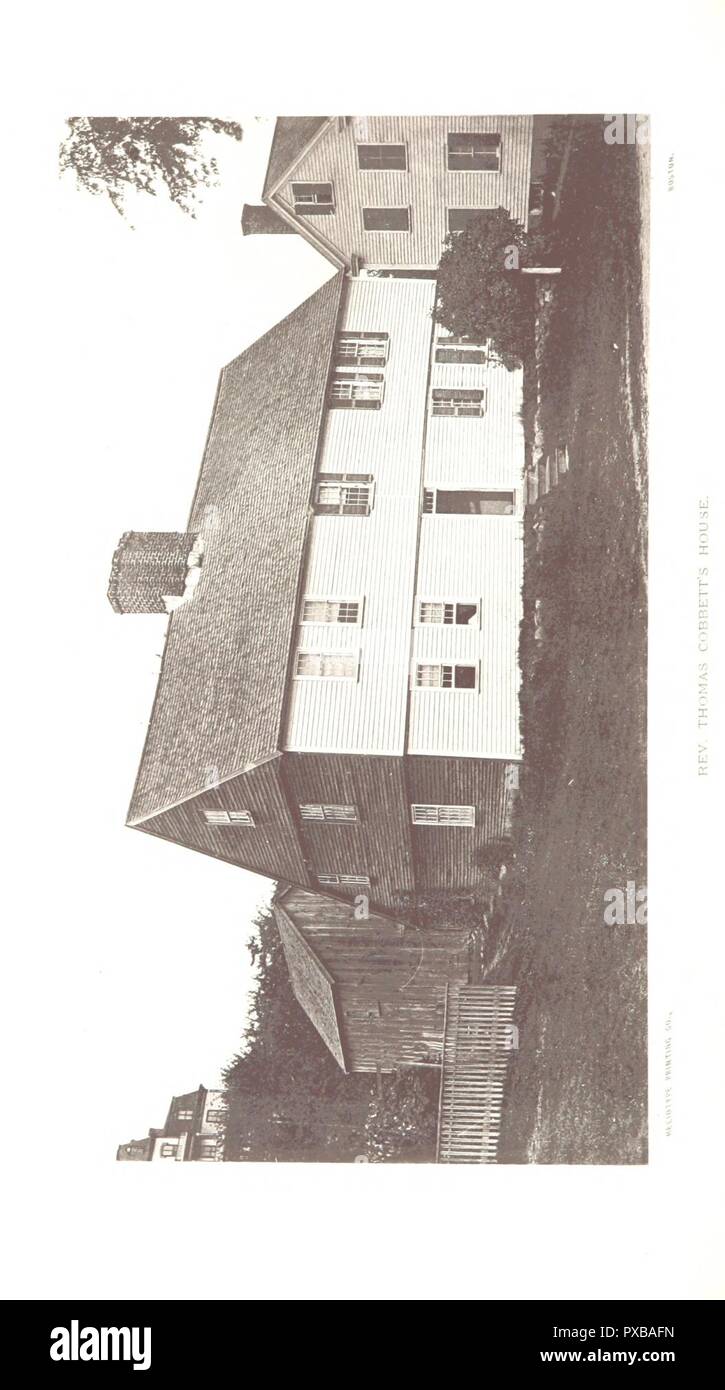 Page 158 de "la célébration du deux cent cinquantième anniversaire de l'incorporation de la ville de Ipswich, Massachusetts . 1884' . Banque D'Images