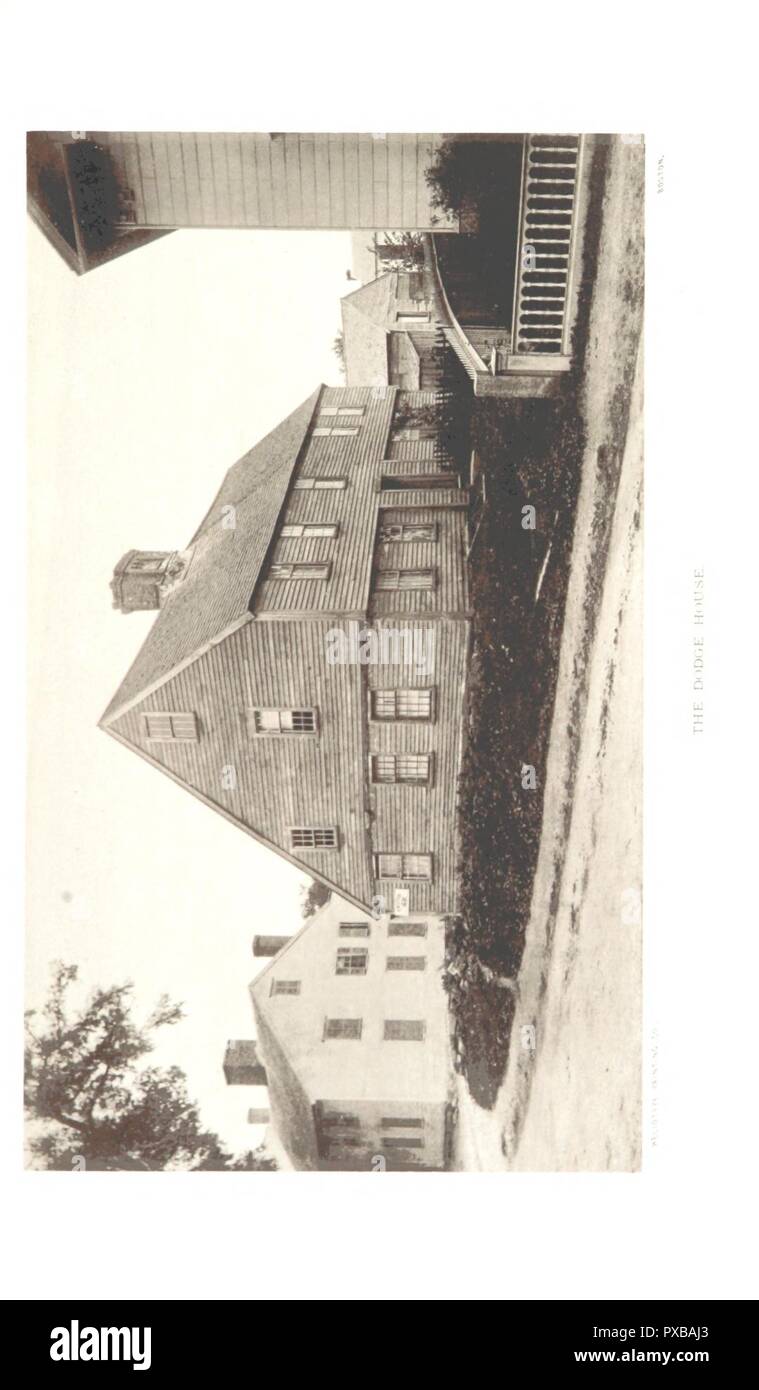 Page 159 de "la célébration du deux cent cinquantième anniversaire de l'incorporation de la ville de Ipswich, Massachusetts . 1884' . Banque D'Images