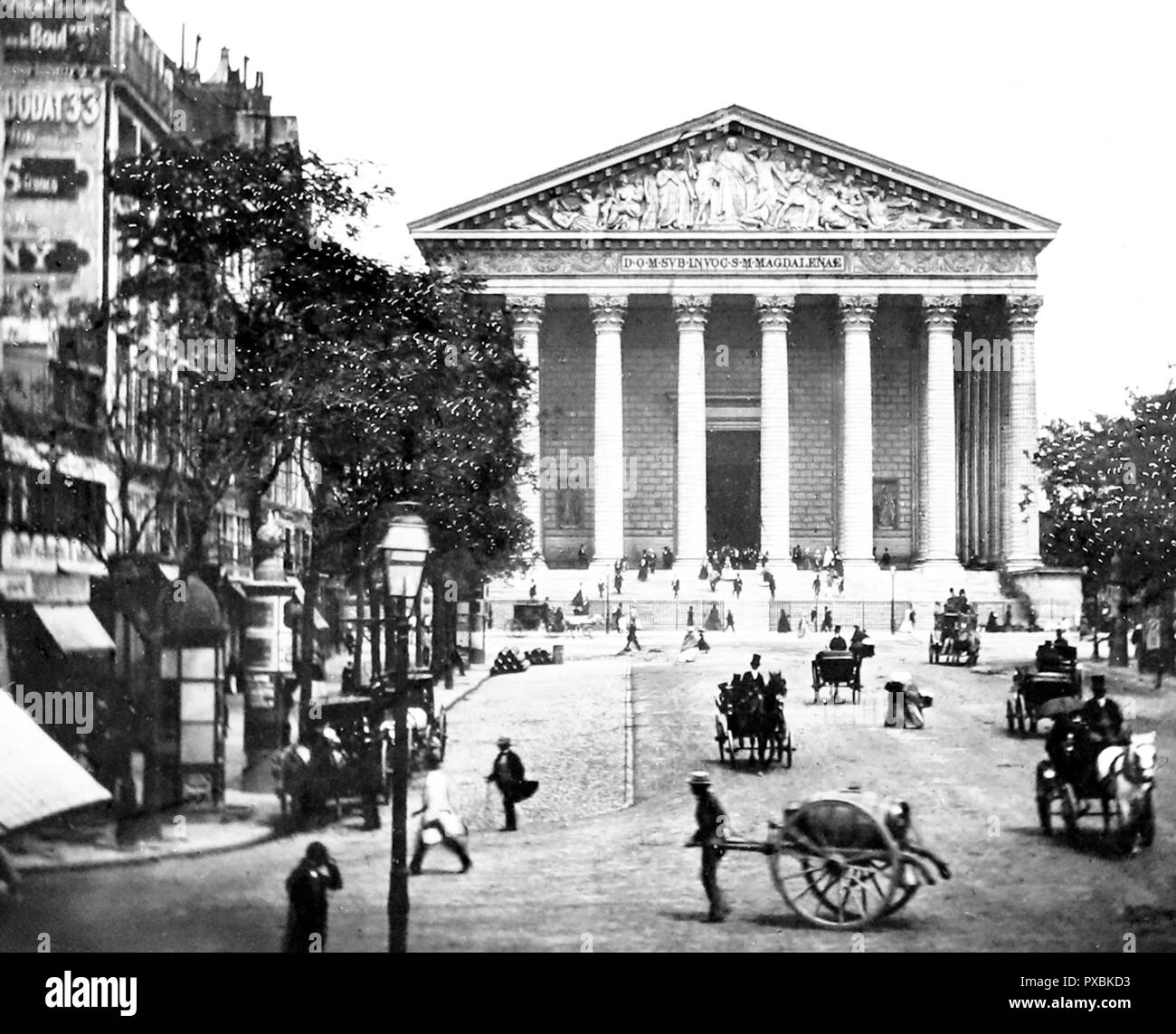 Paris, France, l'ère victorienne Banque D'Images