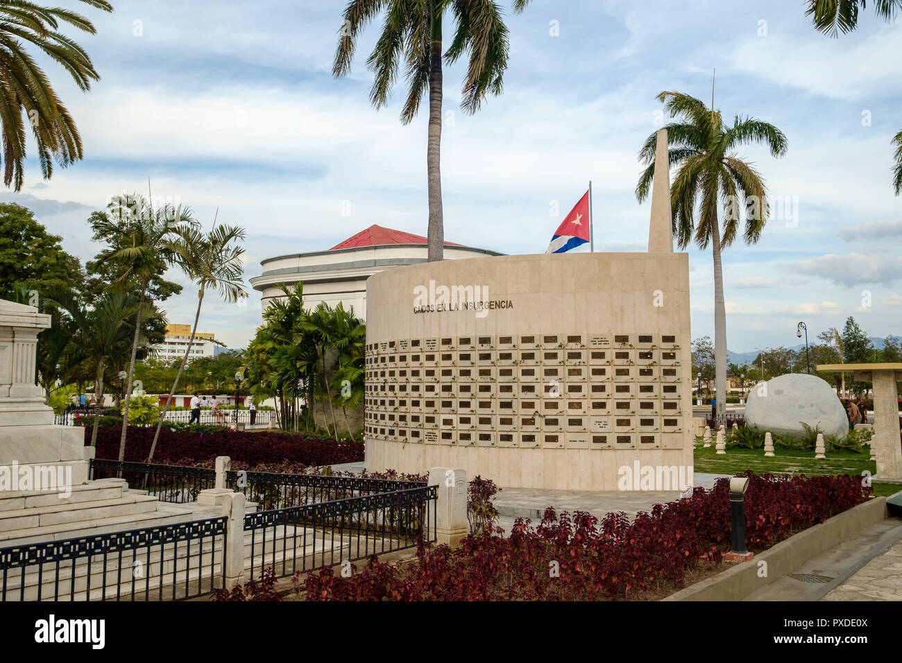 Cimetière Santa Ifgenia, Santiago de Cuba, Cuba Banque D'Images