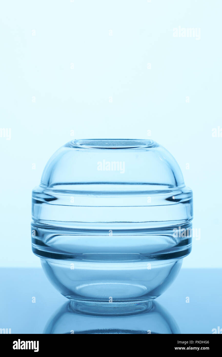 La vaisselle en verre. Banque D'Images