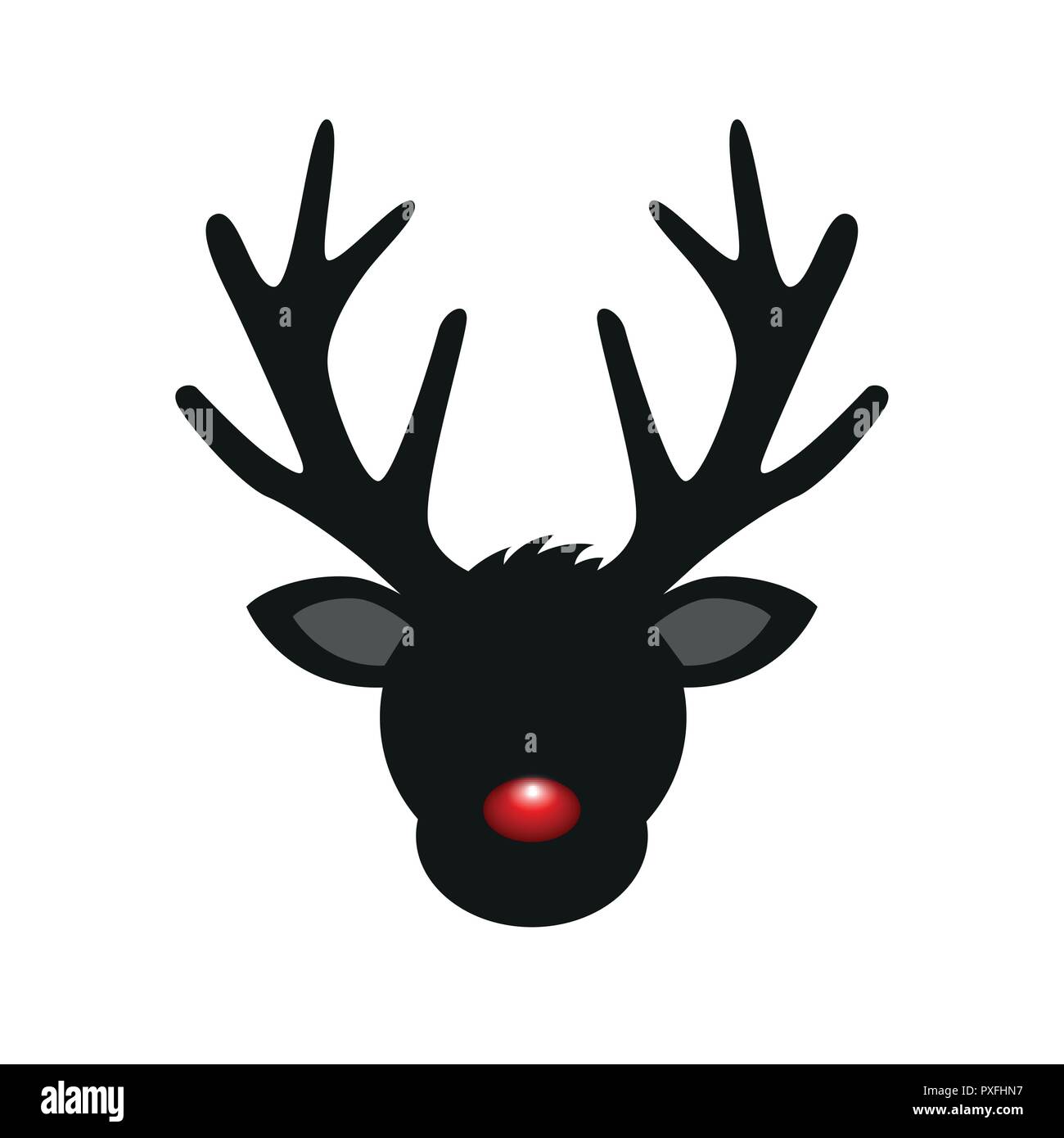 Décorations Noël Voiture Abnaok - Bois De Renne + Nez Rouge - Pour SUV/voiture
