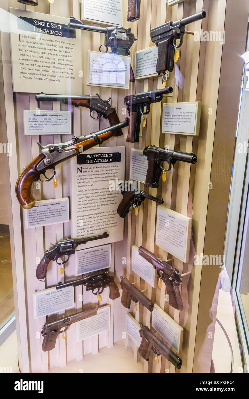 Springfield Armory   Springfield, Massachusetts, USA Banque D'Images