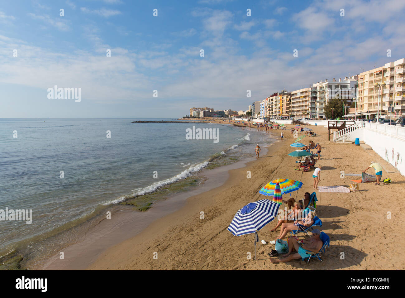 Los Locos Torrevieja Espagne Espagnol Magnifique Plage Et