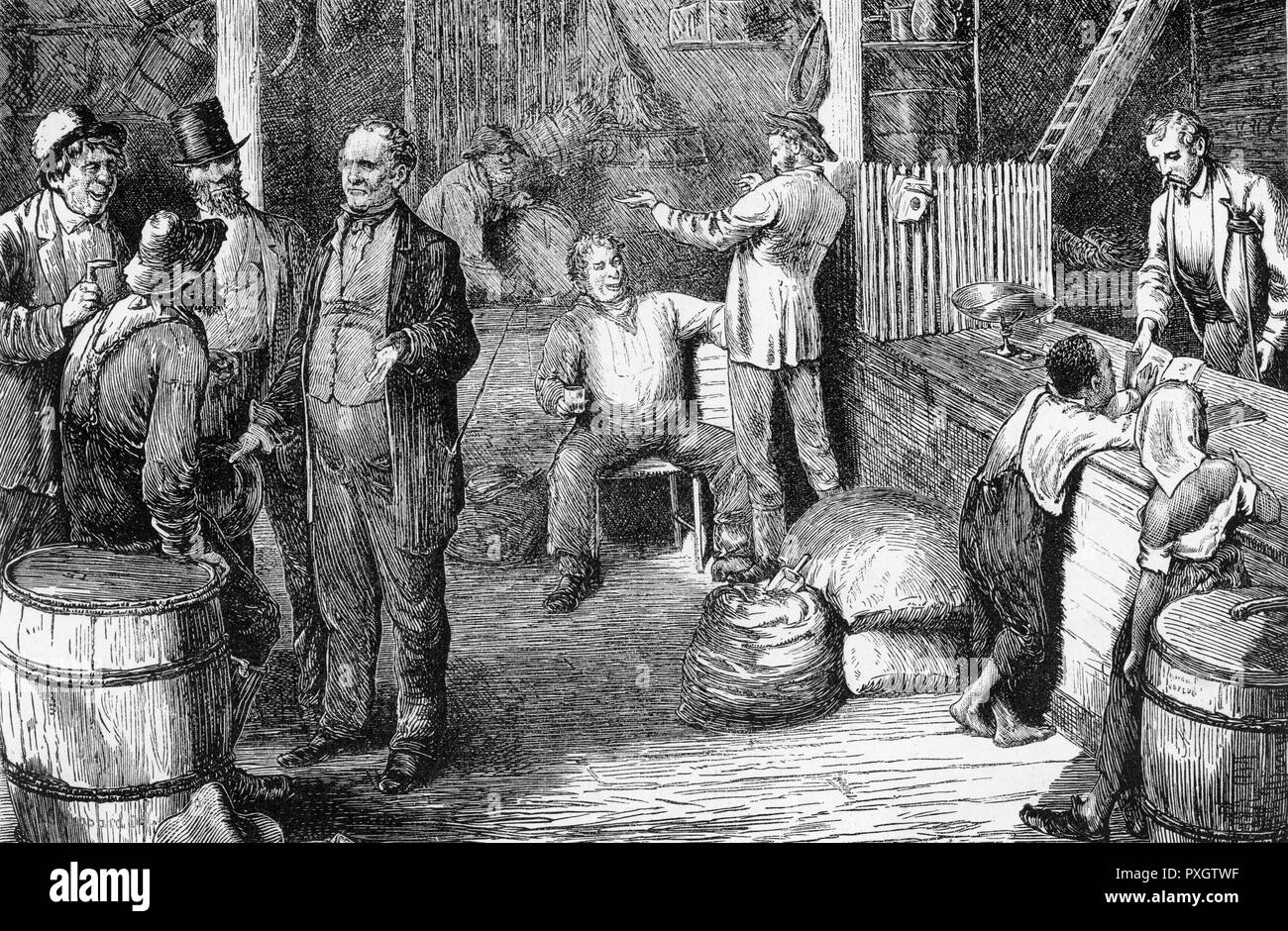 BOUTIQUE DE LA VIRGINIE Banque D'Images