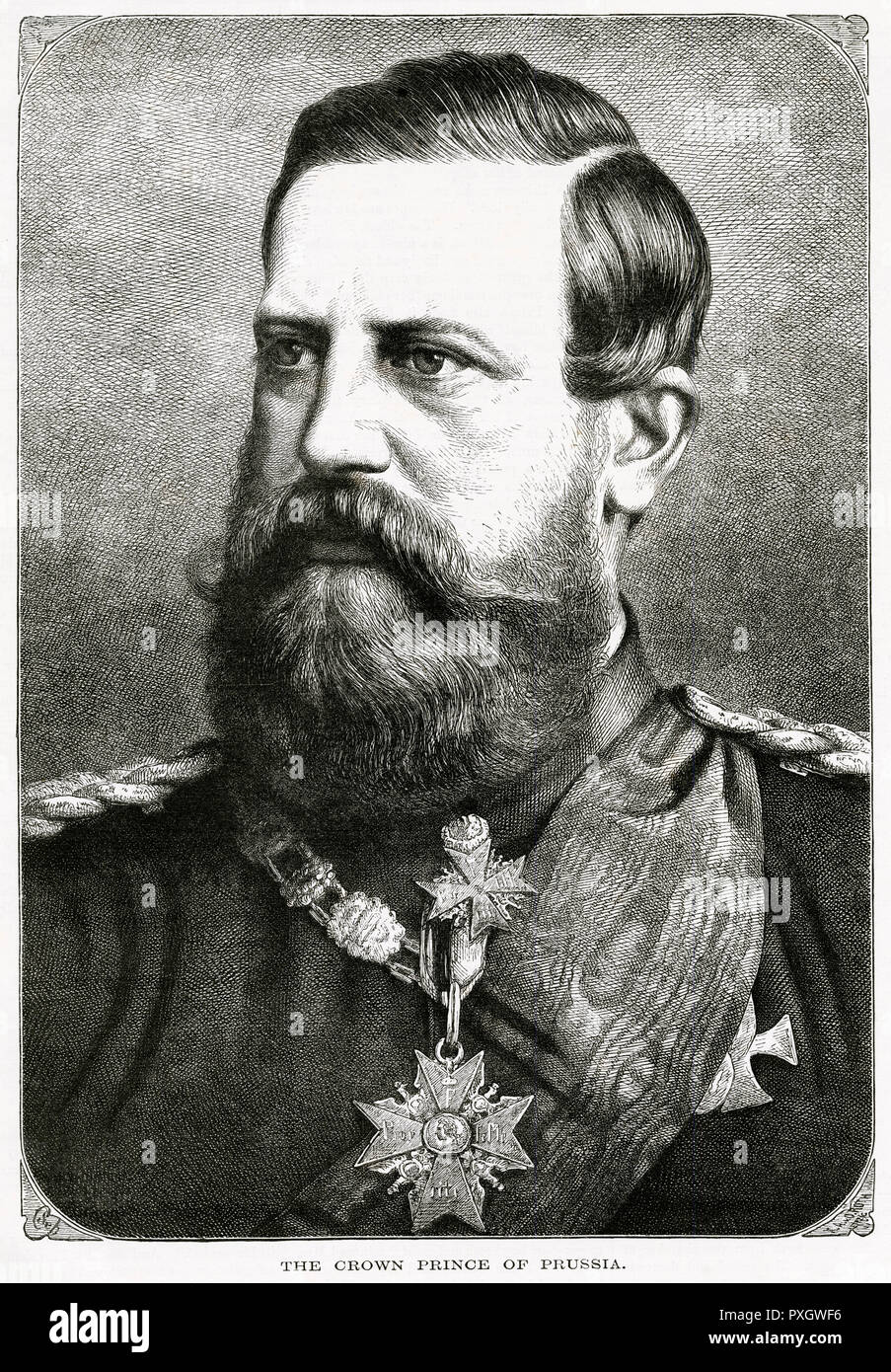 Frédéric III, empereur allemand Banque D'Images