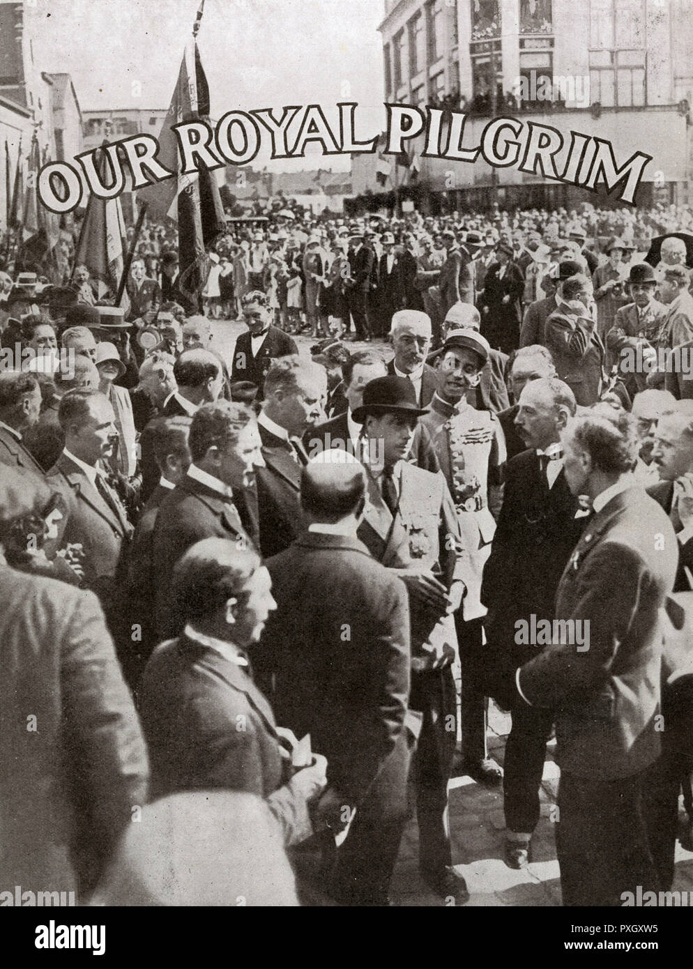 Notre Royal Pilgrim, Ypres, Belgique Banque D'Images