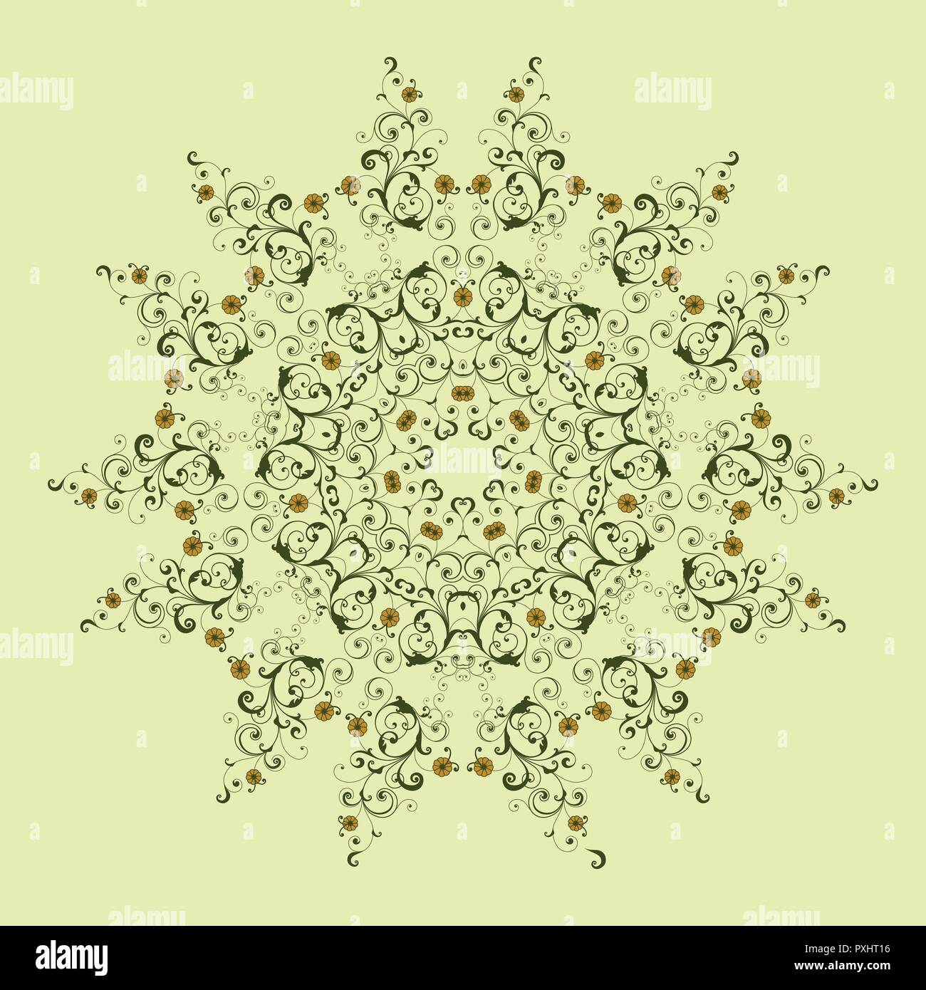 Mandala, Mandala, Vecteur floral mandala, mandala fleur oriental, mandala, mandala à colorier. Motif Oriental, vector illustration. L'Islam, l'arabe, l'Ind Illustration de Vecteur