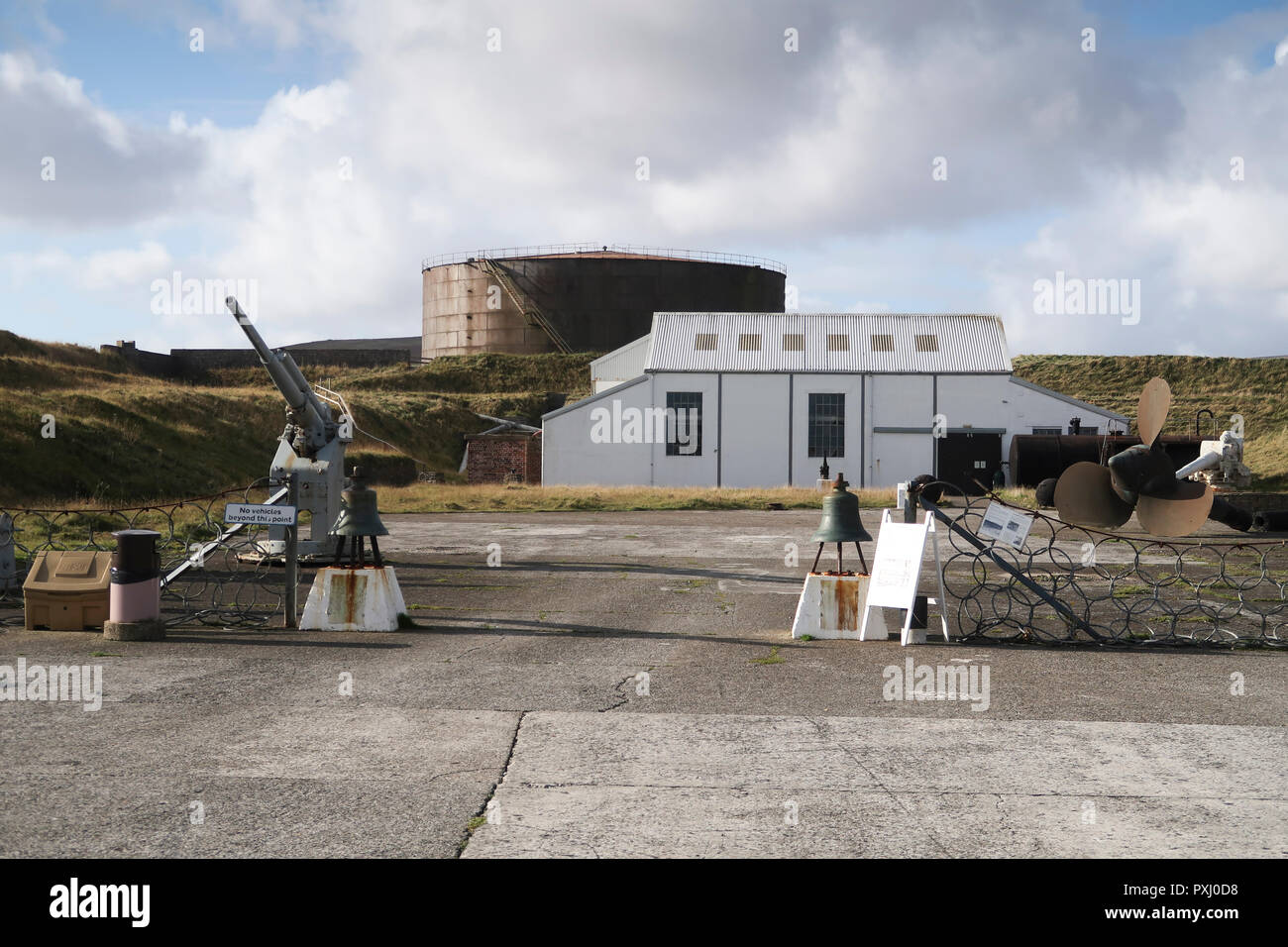 Scapa Flow Museum The Tudor Stromness Orkney Banque D'Images