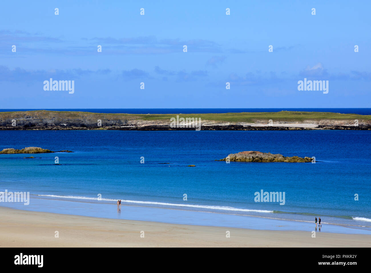 Les plages de la péninsule de Durness, Ecosse, Highlands, Royaume-Uni Banque D'Images